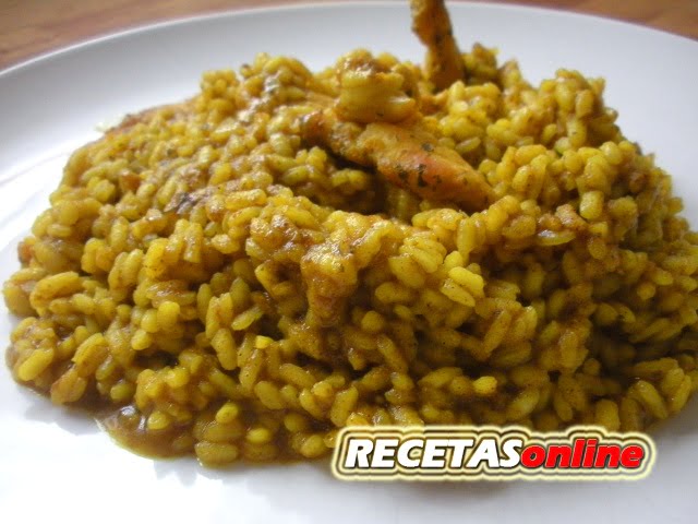 Arroz con pollo al curry - Recetas de cocina RECETASonline